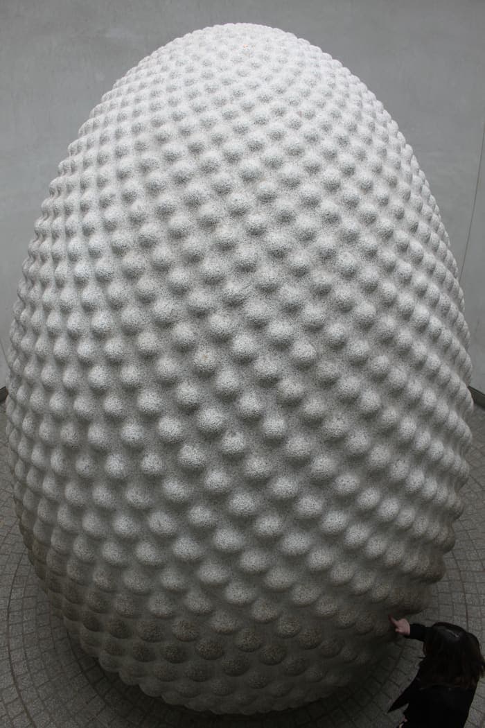 Eden Project Seed — De Lank granite, St Austell, Cornwall