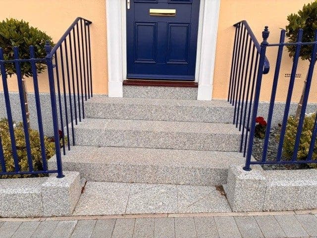 De Lank Granite Steps — Cornish granite, 1200 x 300 x 125mm