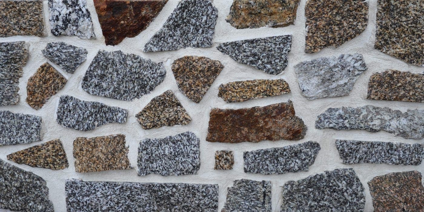 De Lank Rubble Walling — Cornish granite, 100-150mm bed depth