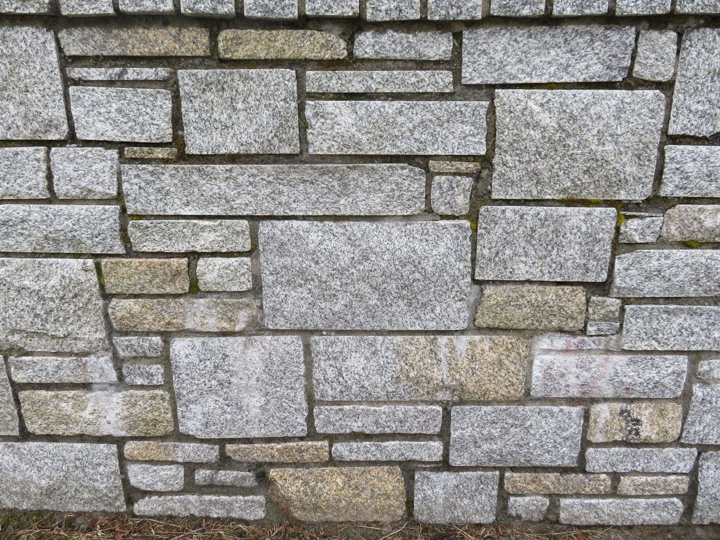 De Lank Semi-coursed Walling — Cornish granite, 100mm bed depth